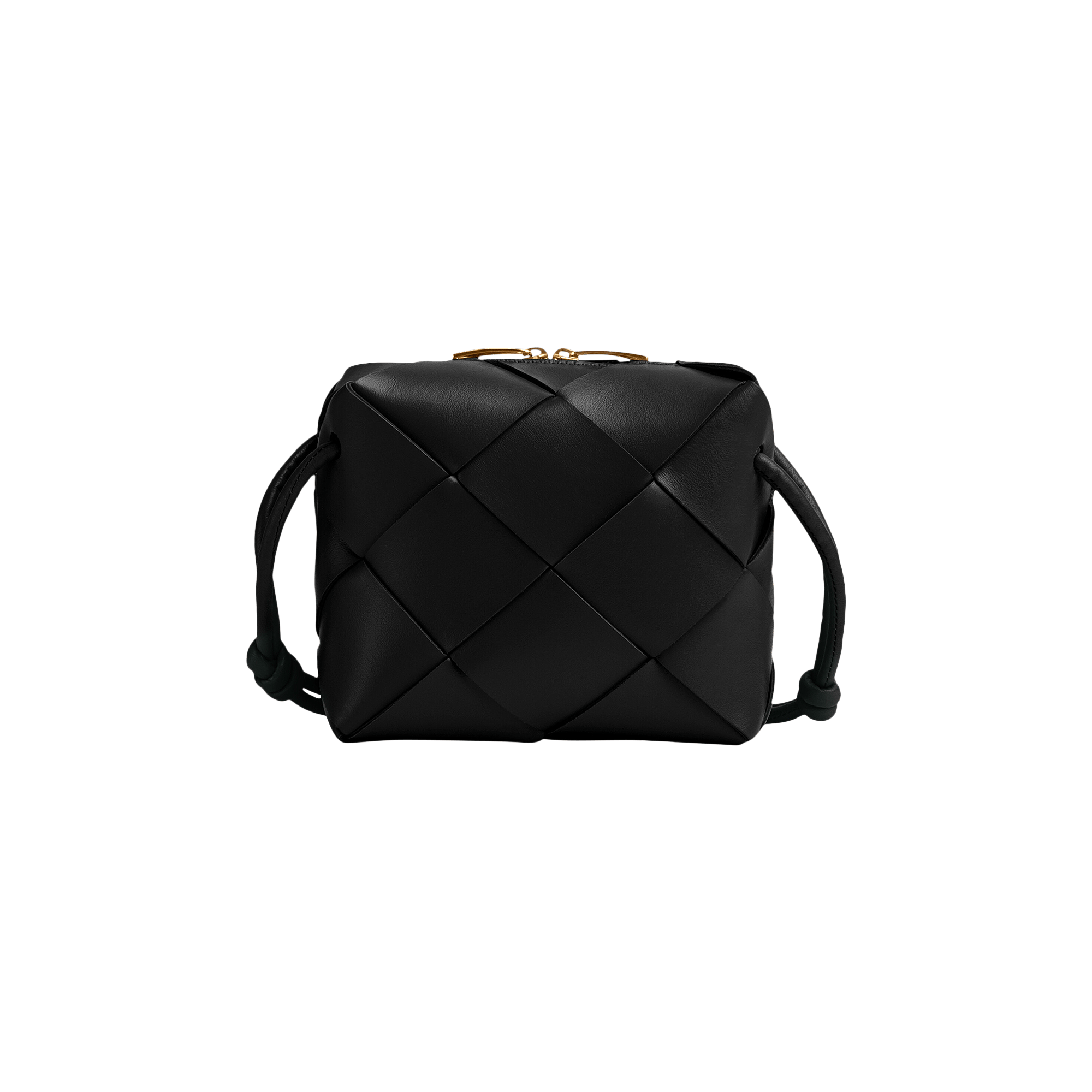 Bottega Veneta Mini Camera Bag 'Black/Gold'