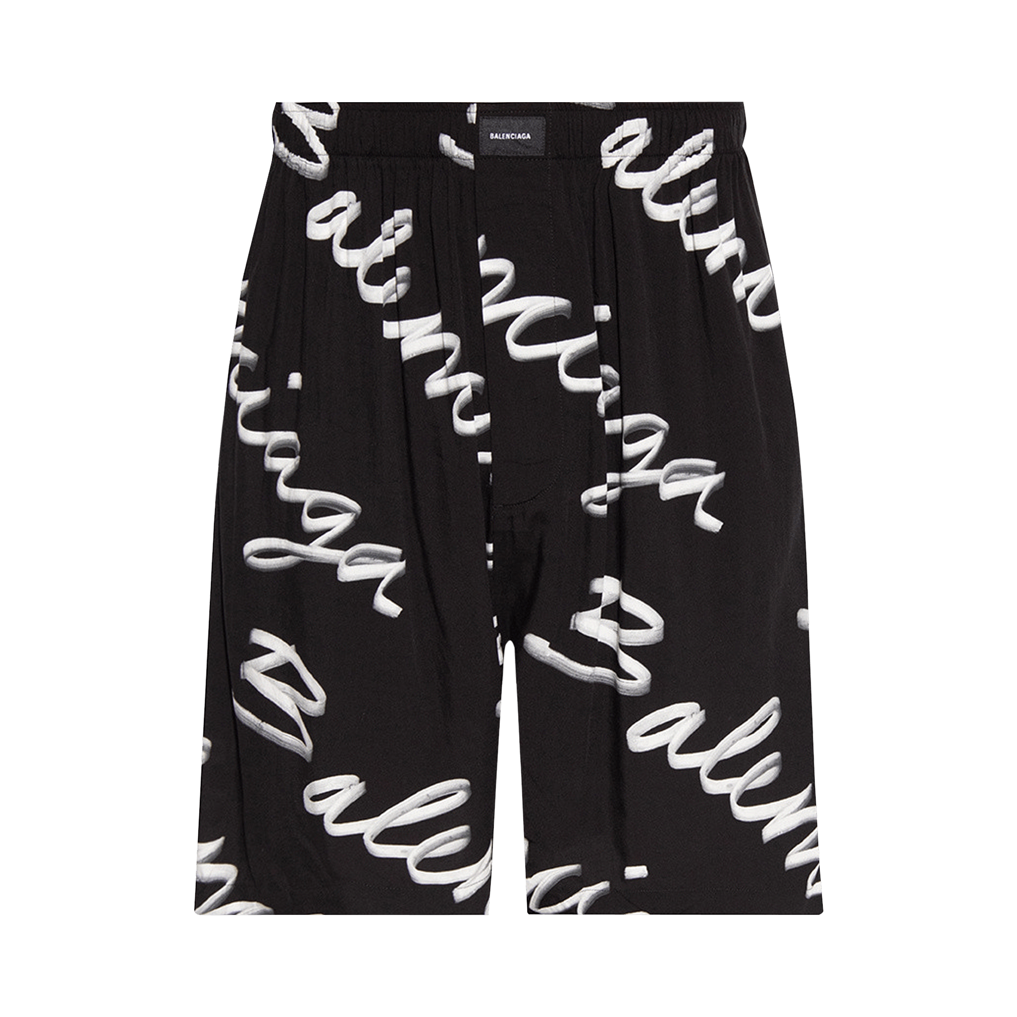Balenciaga Pyjama Shorts 'Black/White'