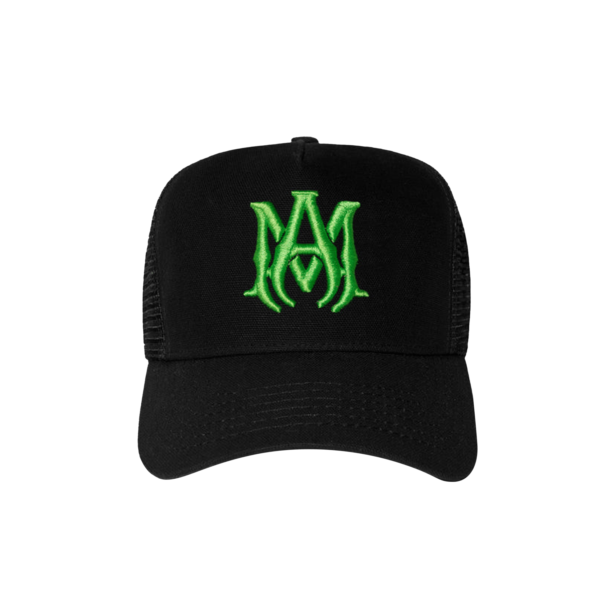 Amiri MA Logo Trucker Hat 'Black'