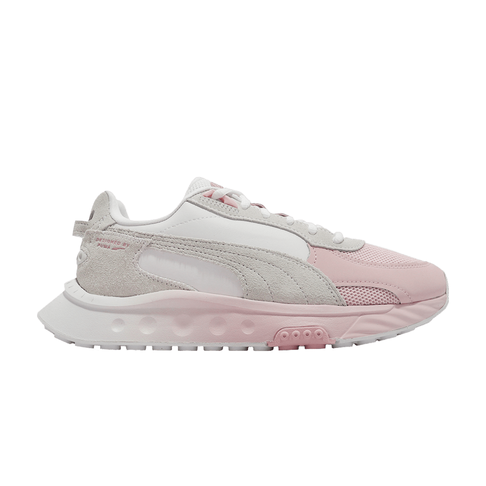 Pre-owned Puma Wmns Wild Rider Soft 'chalk Pink'