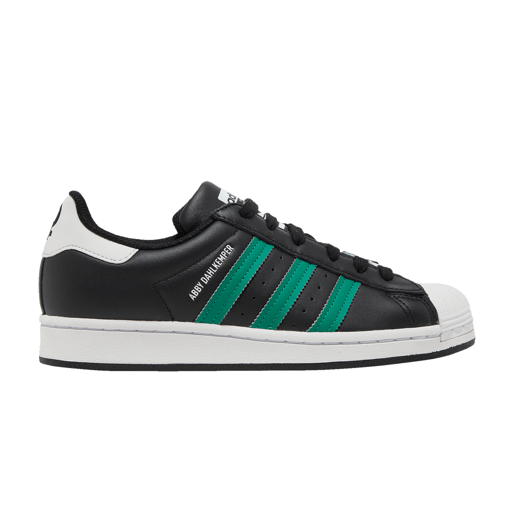 Abby Dahlkemper x adidas Wmns Superstar 'Black Bold Green'