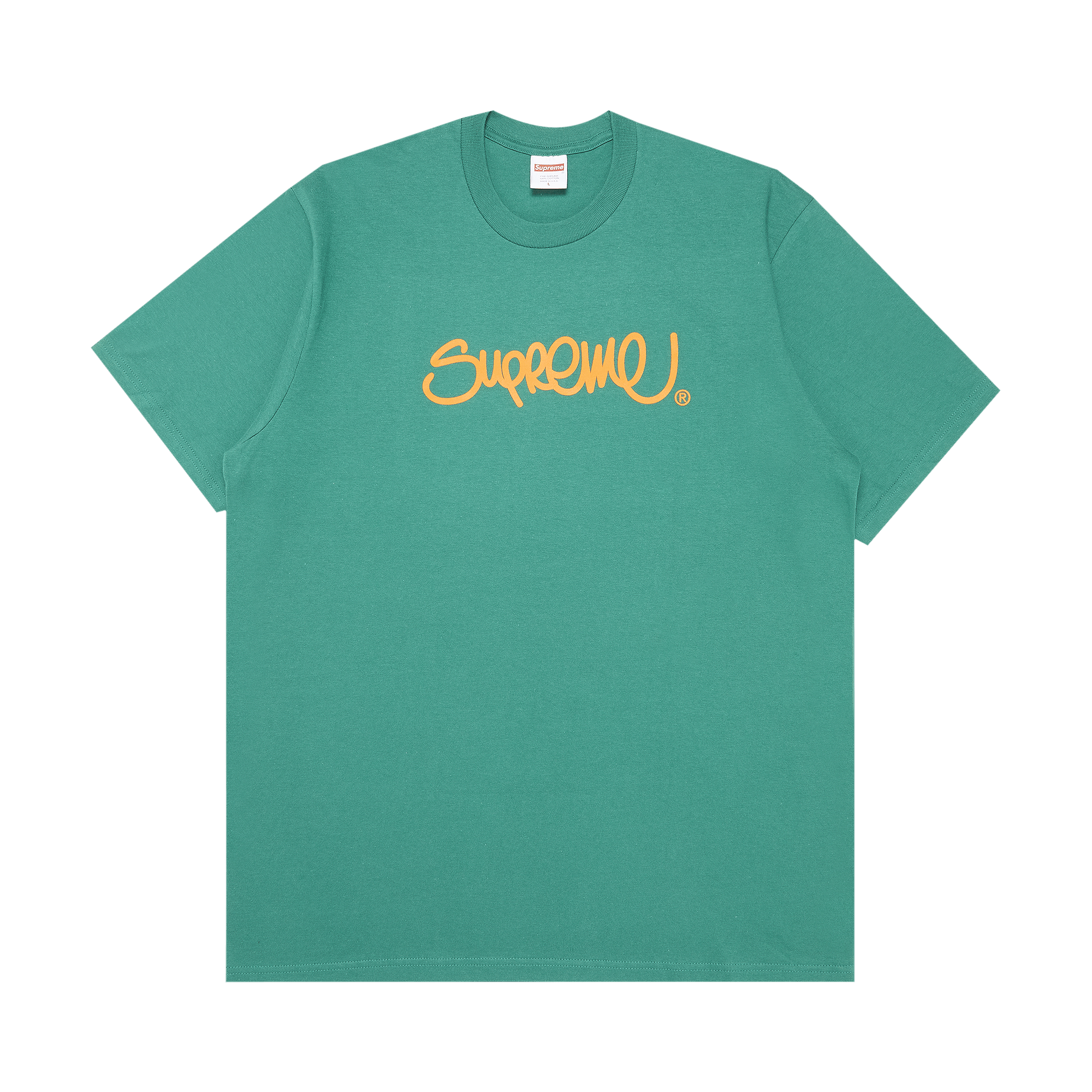 Supreme Handstyle Tee 'Light Pine'