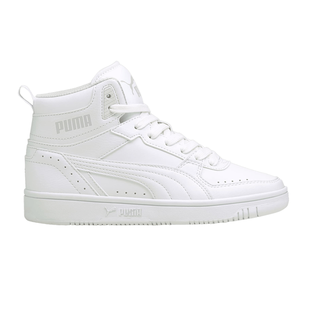 Pre-owned Puma Rebound Joy Big Kid 'white Limestone'