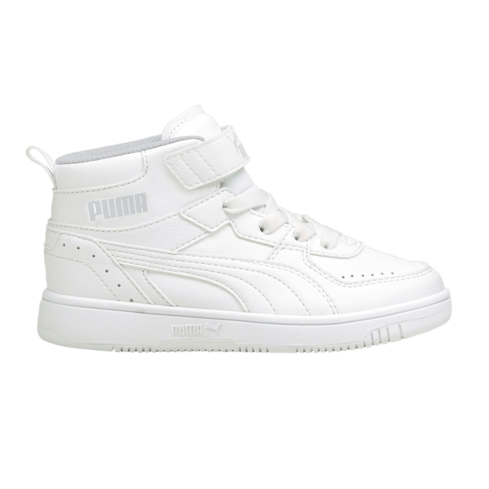 Pre-owned Puma Rebound Joy Little Kid 'white Limestone'