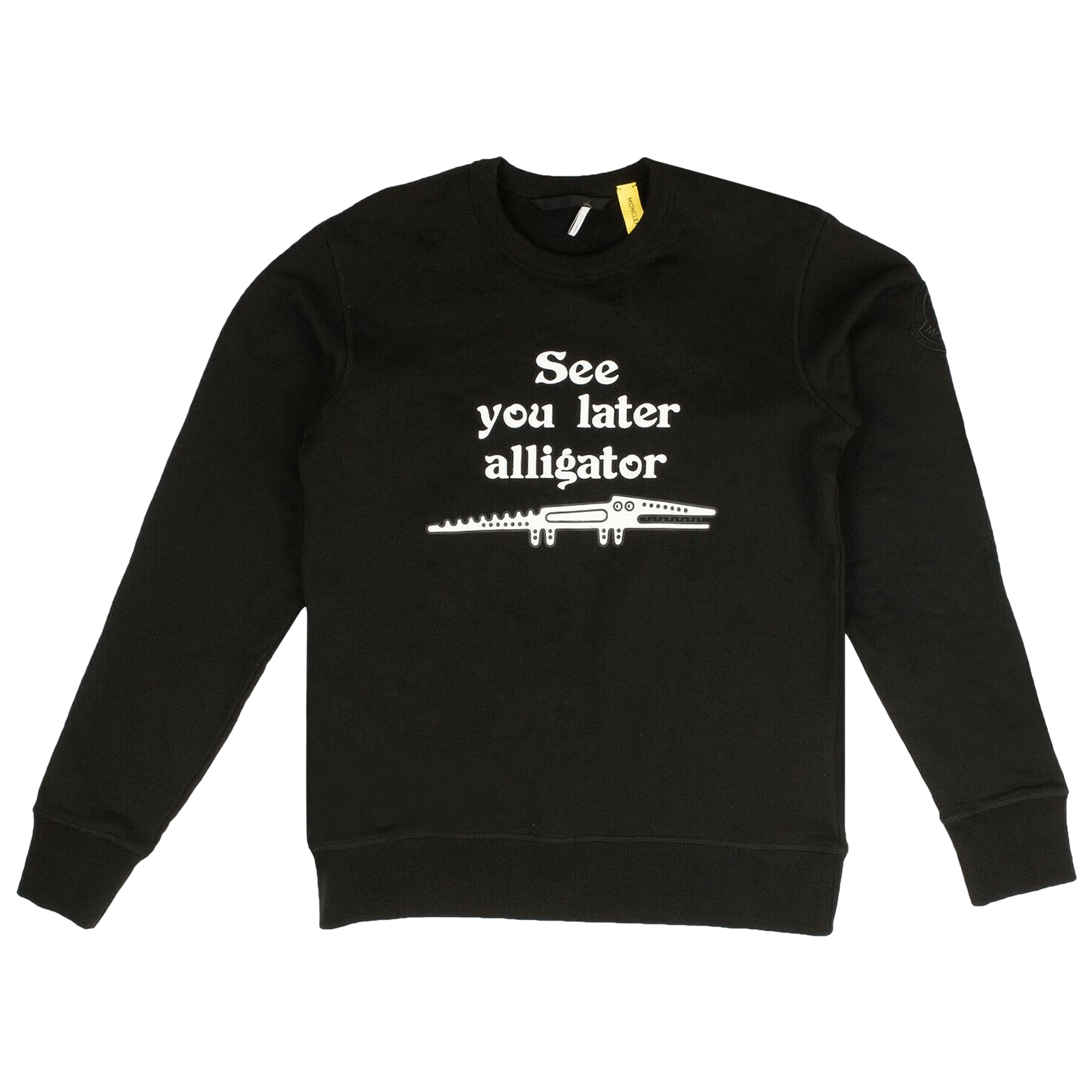 Moncler See You Later Alligator Crewneck 'Black'