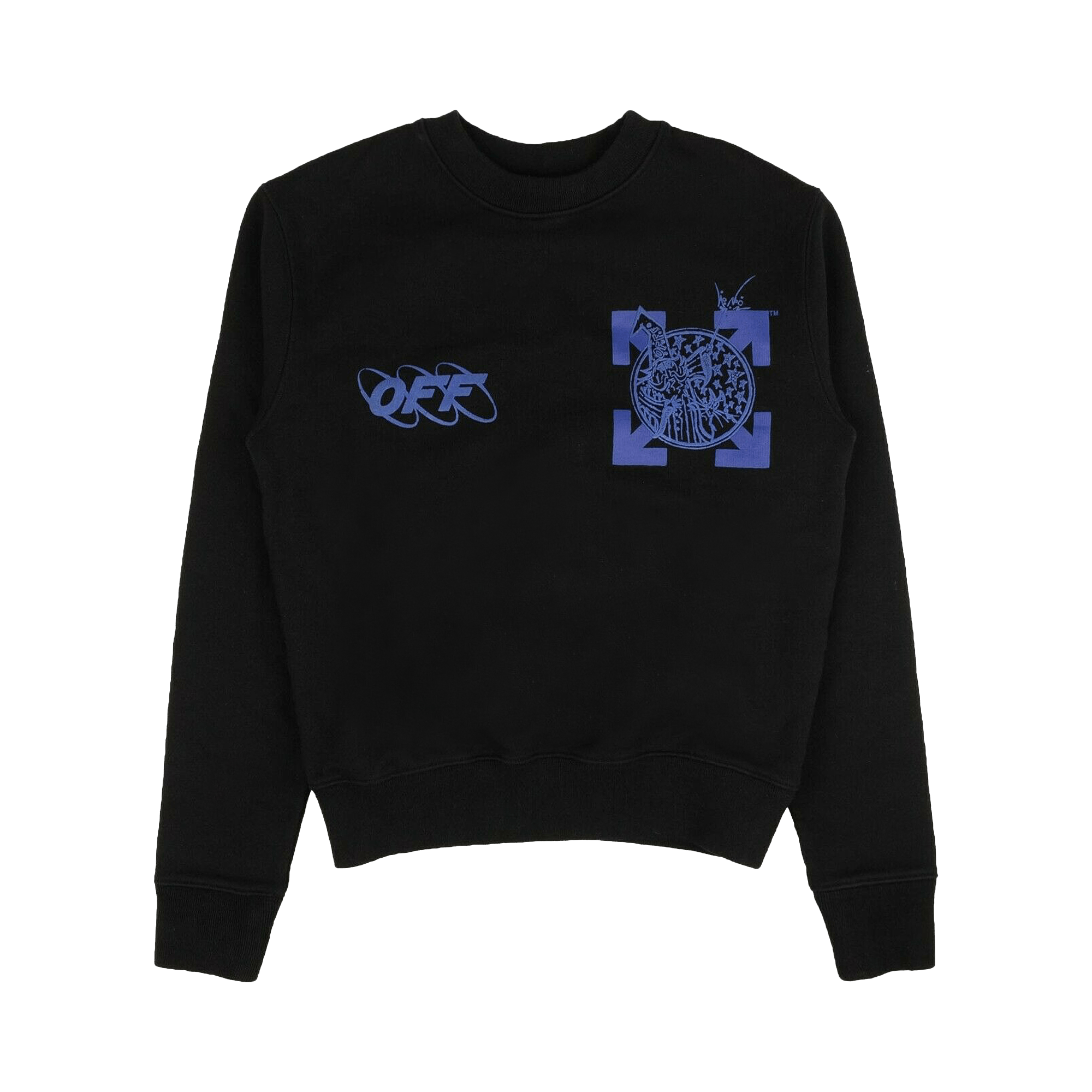 Off-White Graphic Print Sweatshirt 'Black'