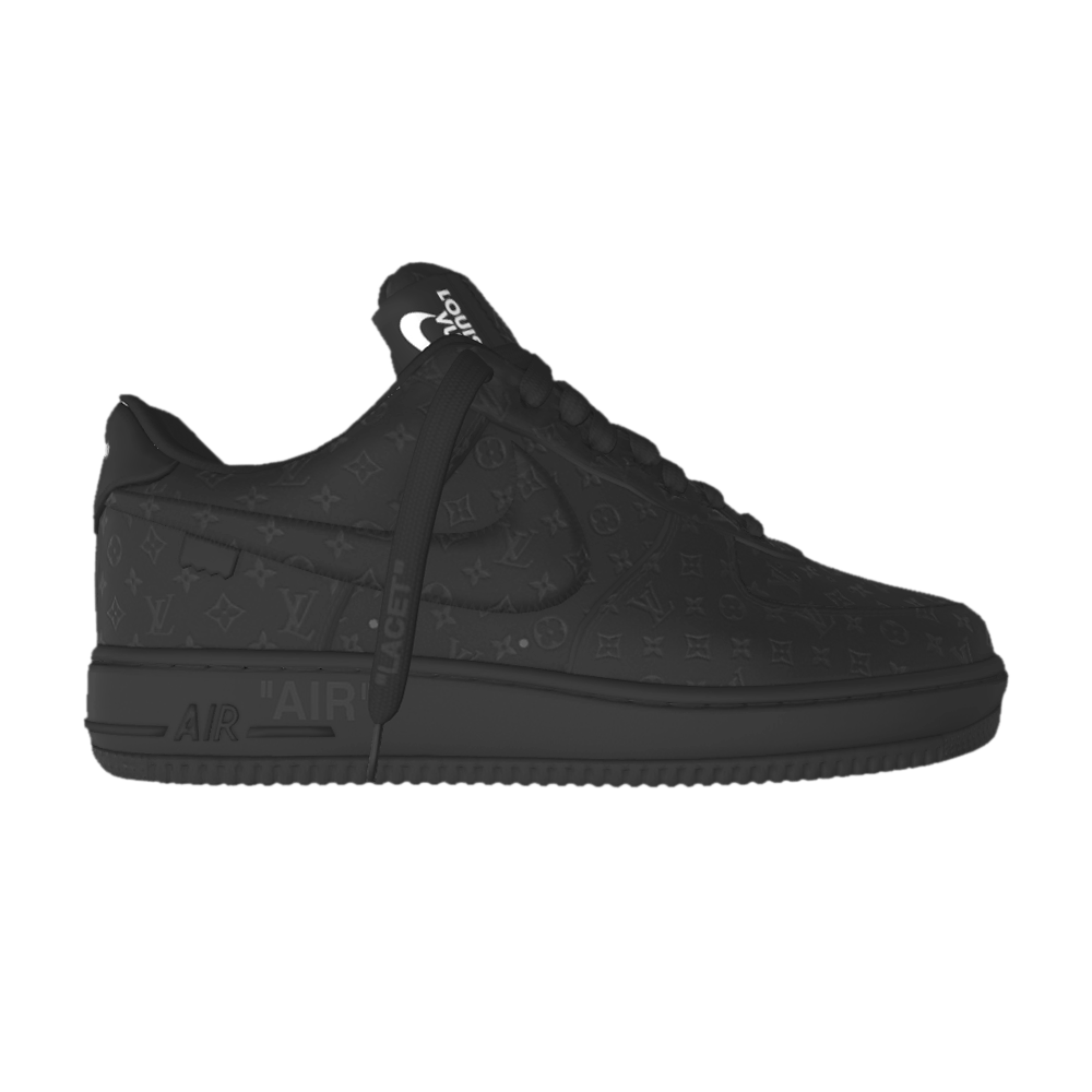 Air Force x LV (Blk) – Weezy Shoes