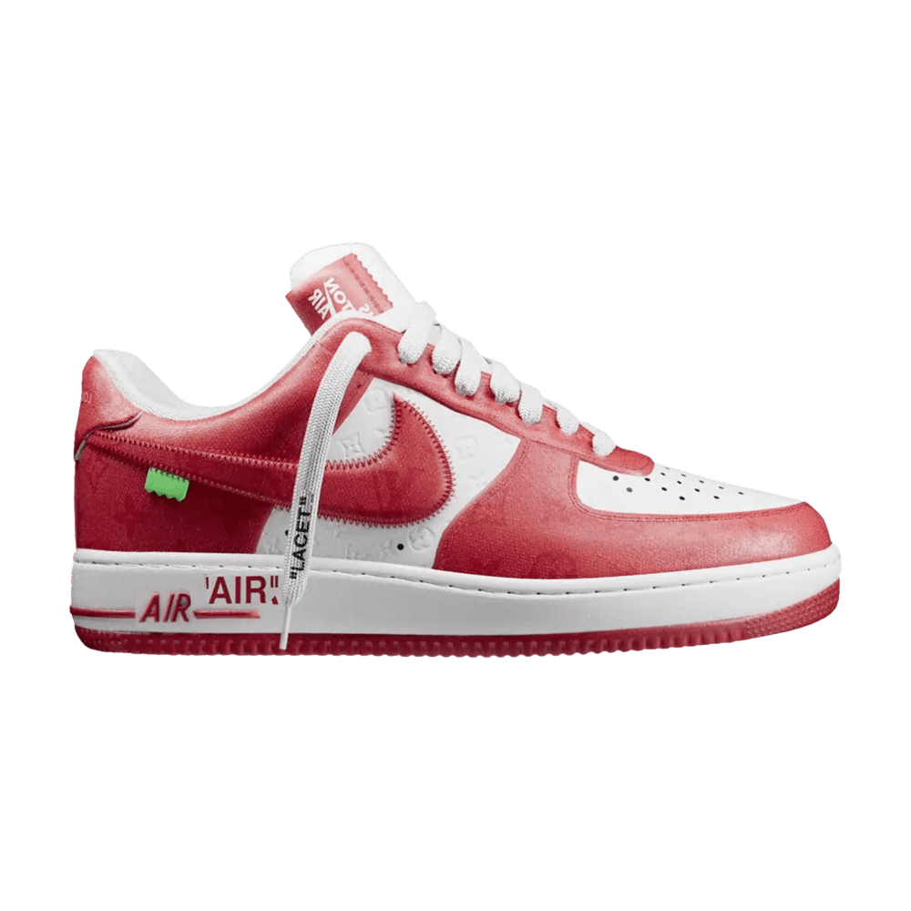 Nike Louis Vuitton x Air Force 1 Low 'White Comet Red' - 1A9V WHITE RED
