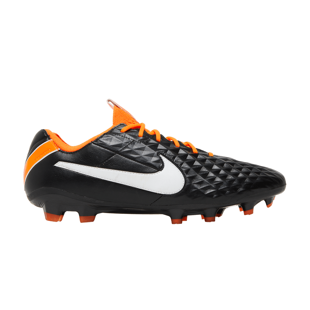 NIKE TIEMPO LEGEND 8 ELITE FG 'BLACK TOTAL ORANGE'