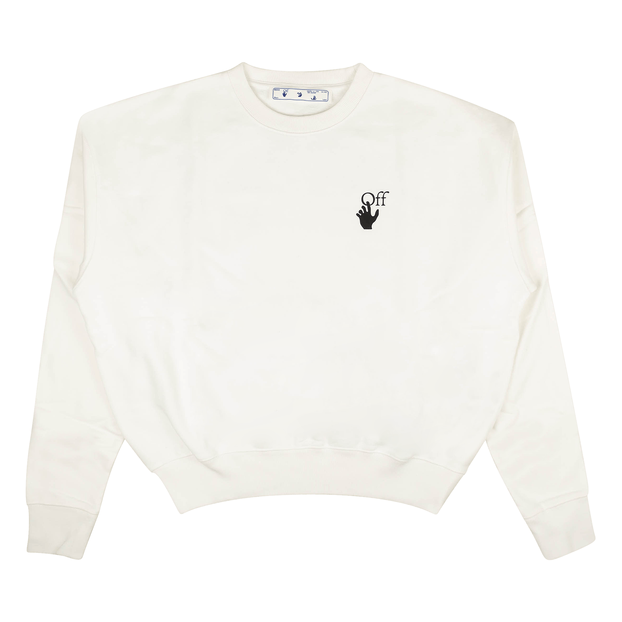 Off-White Bubble Arrow Over Crewneck 'White'