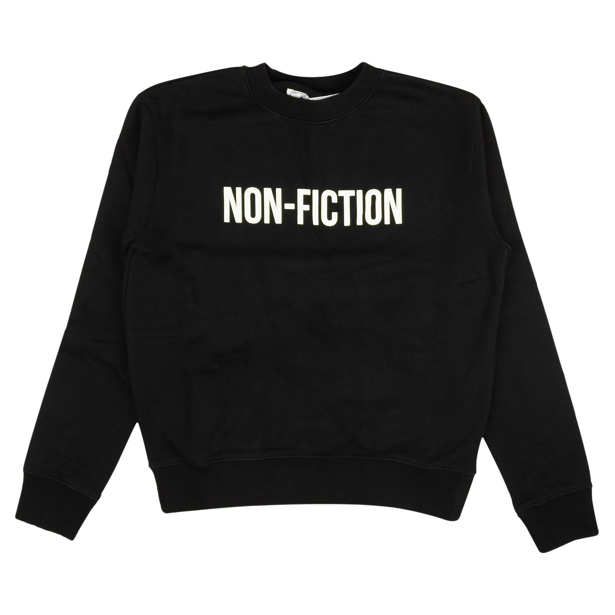 Off-White Non Fiction Slim Crewneck 'Black'