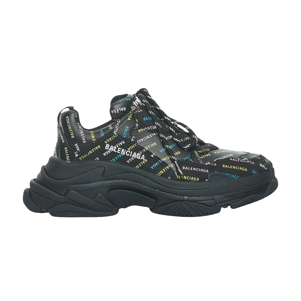 Balenciaga Triple S Sneaker 'Allover Logo - Black Multi'