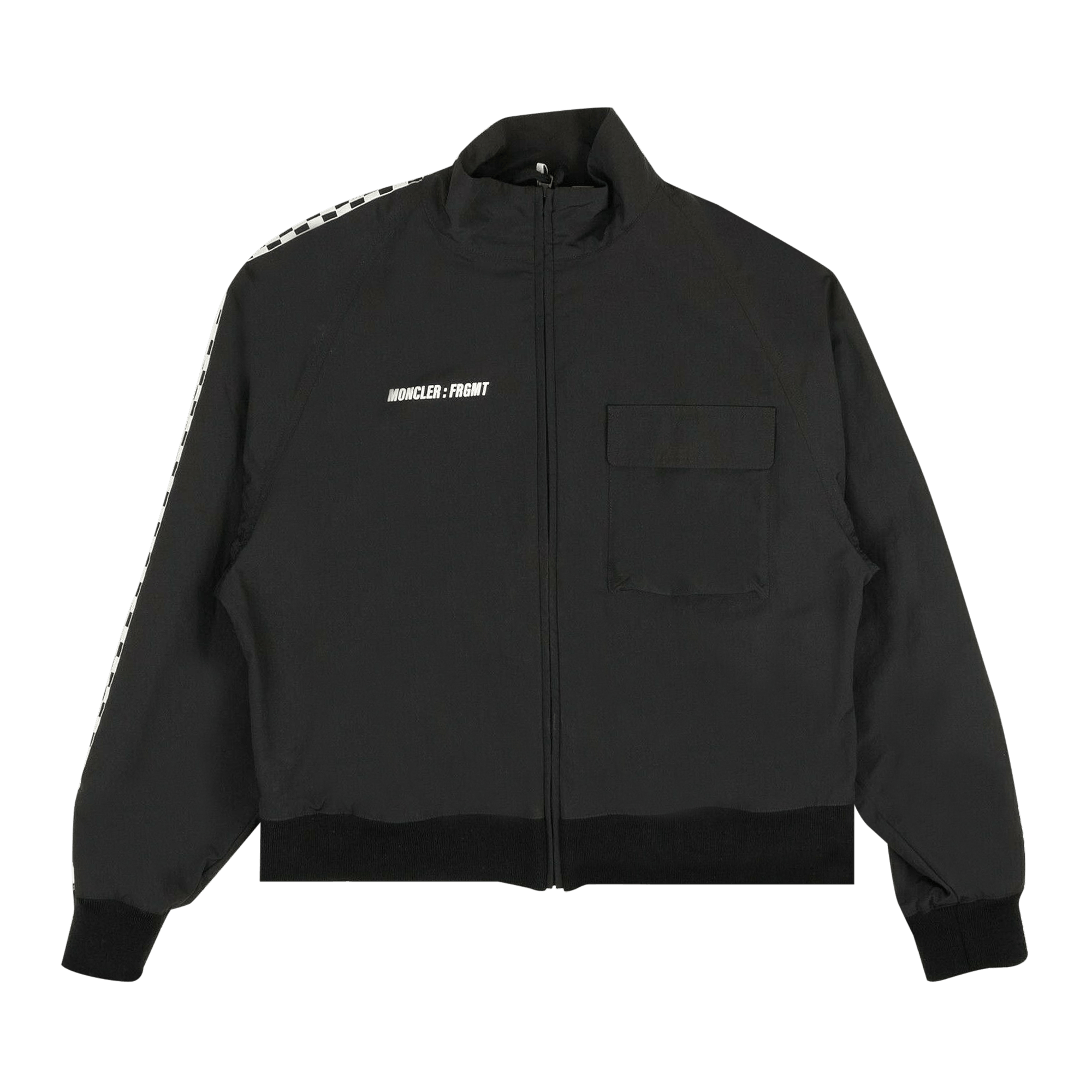 Moncler x Fragment Check Bomber Jacket 'Black'