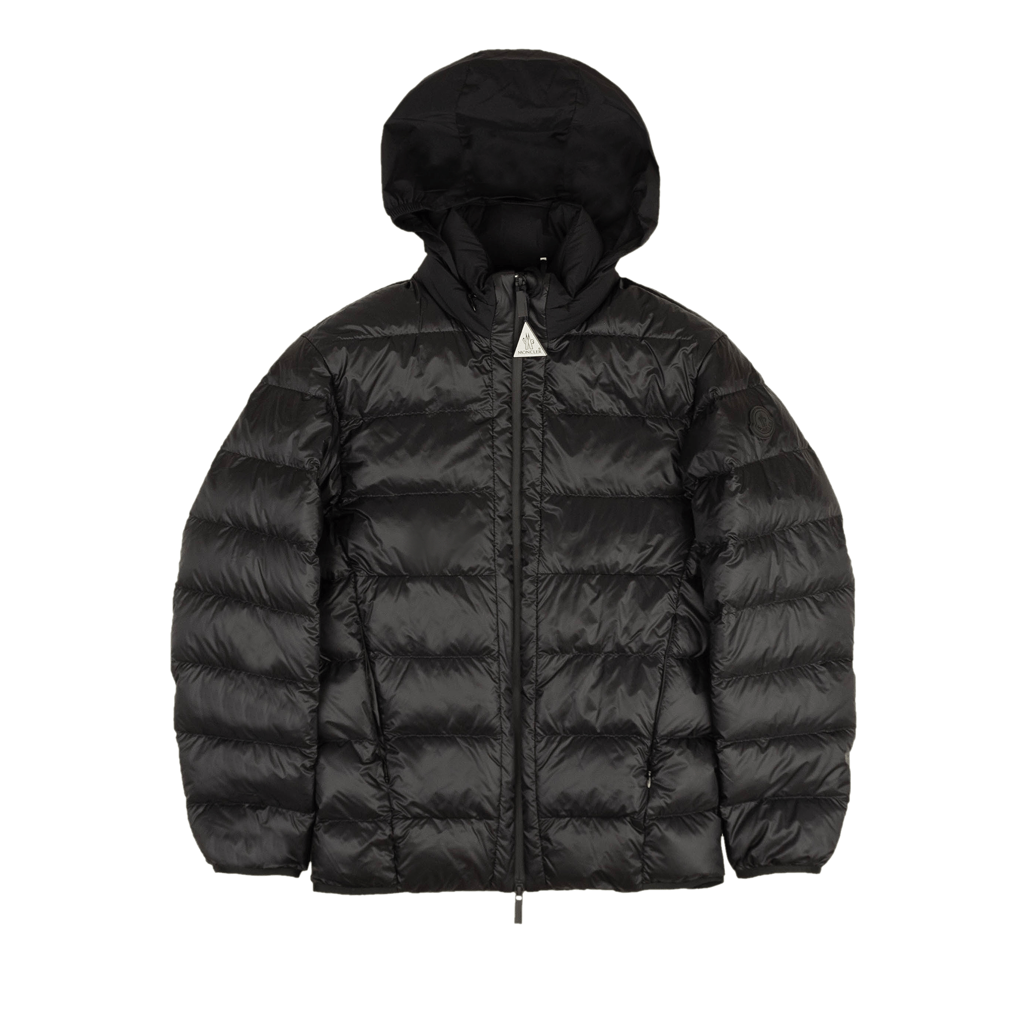 Moncler Logo Peyre Down Puffer Jacket Coat 'Black'