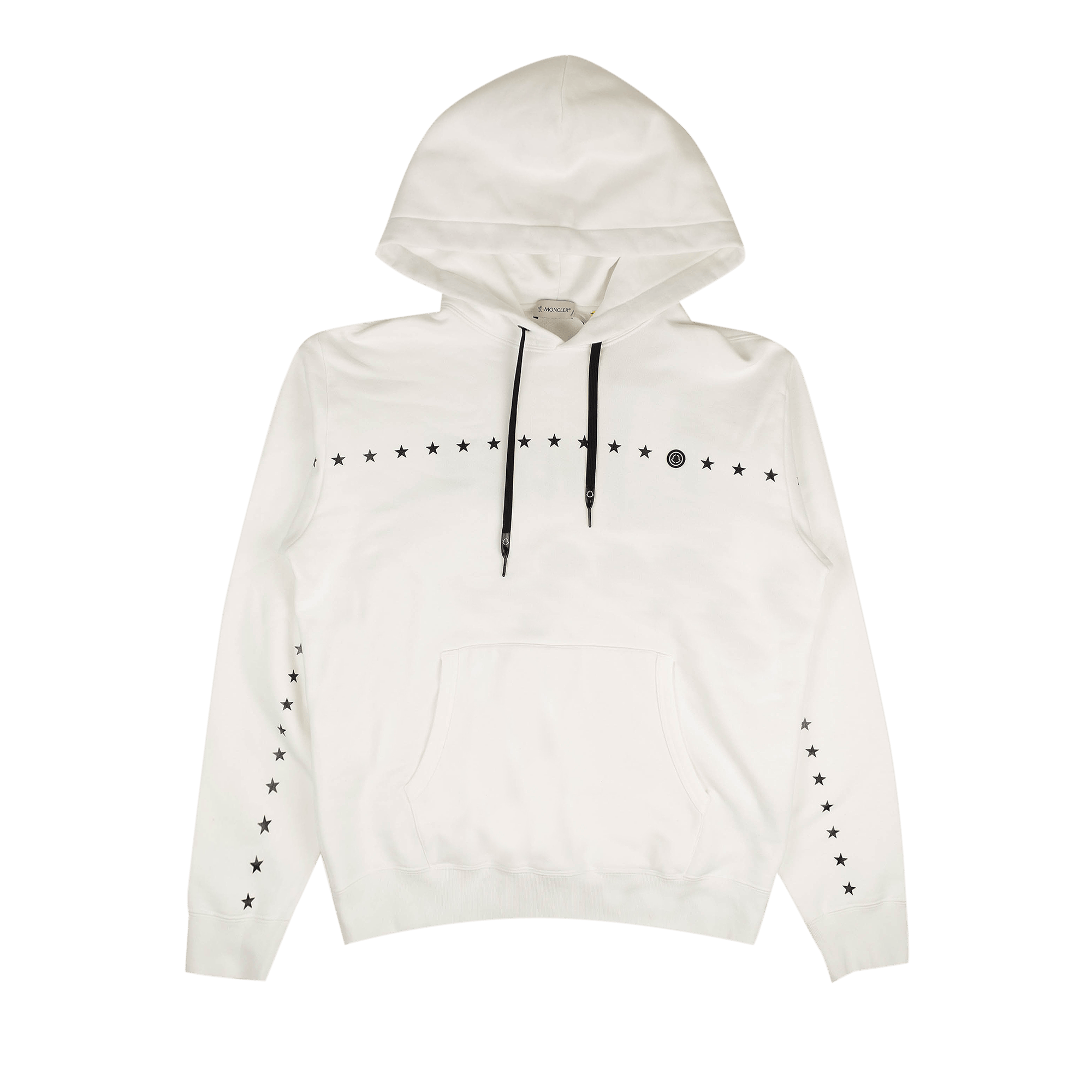 Moncler x Fragment Hiroshi Fujiwara Printed Star Hoodie 'White'