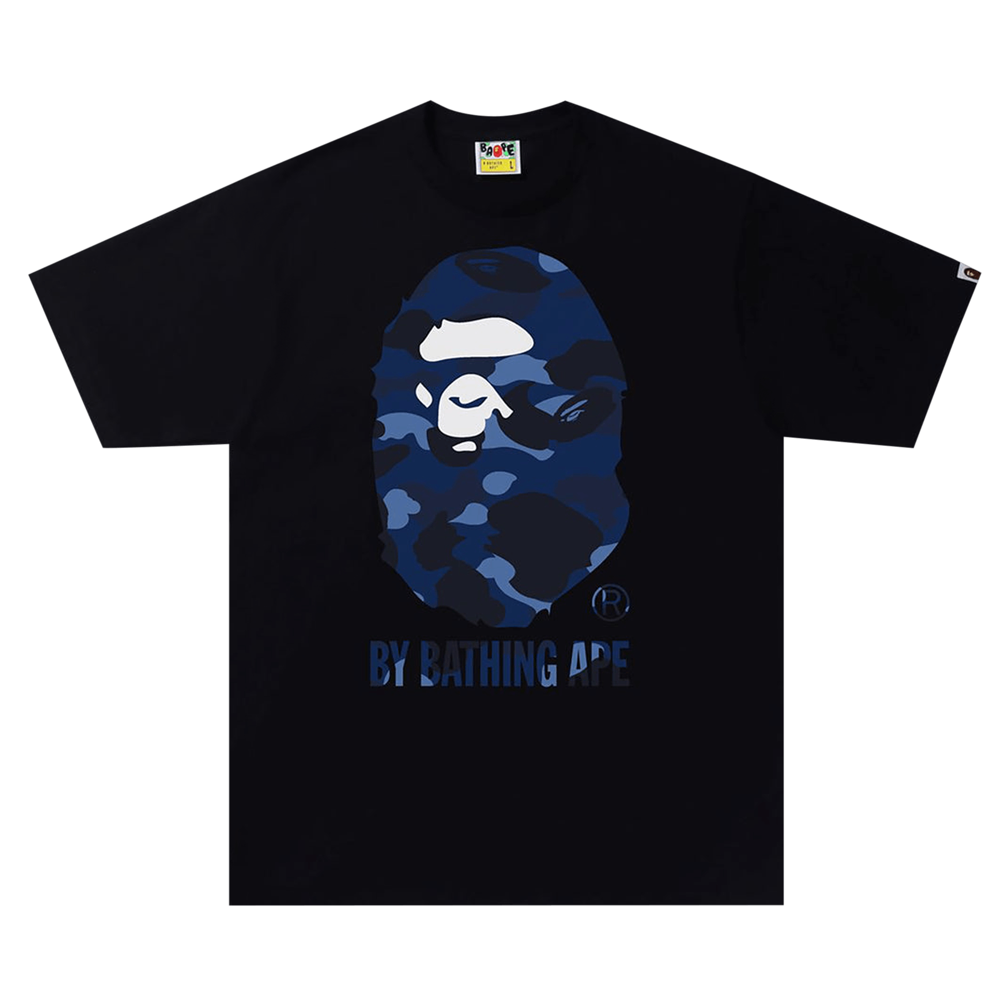 BAPE Color Camo A By Bathing Ape Tee 'Black/Navy'
