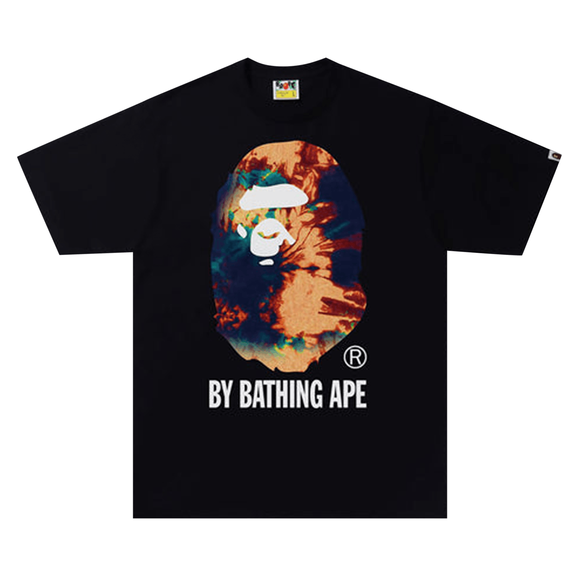 BAPE Tie Dye By Bathing Ape Tee 'Black/Navy'