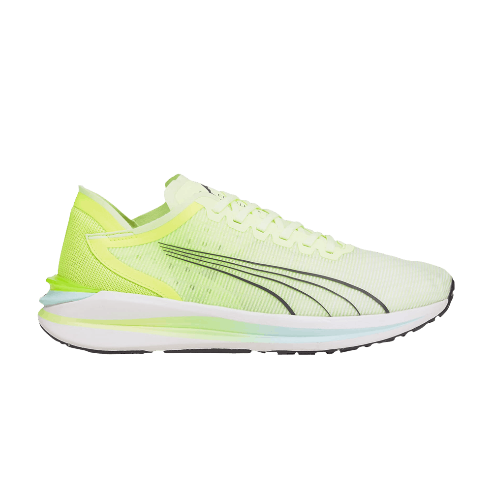 Pre-owned Puma Electrify Nitro 'fizzy Light Yellow Alert' In Green