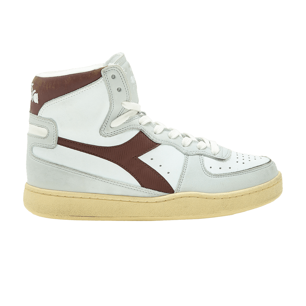 Diadora Mi Basket Used 'White Decadent Chocolate'