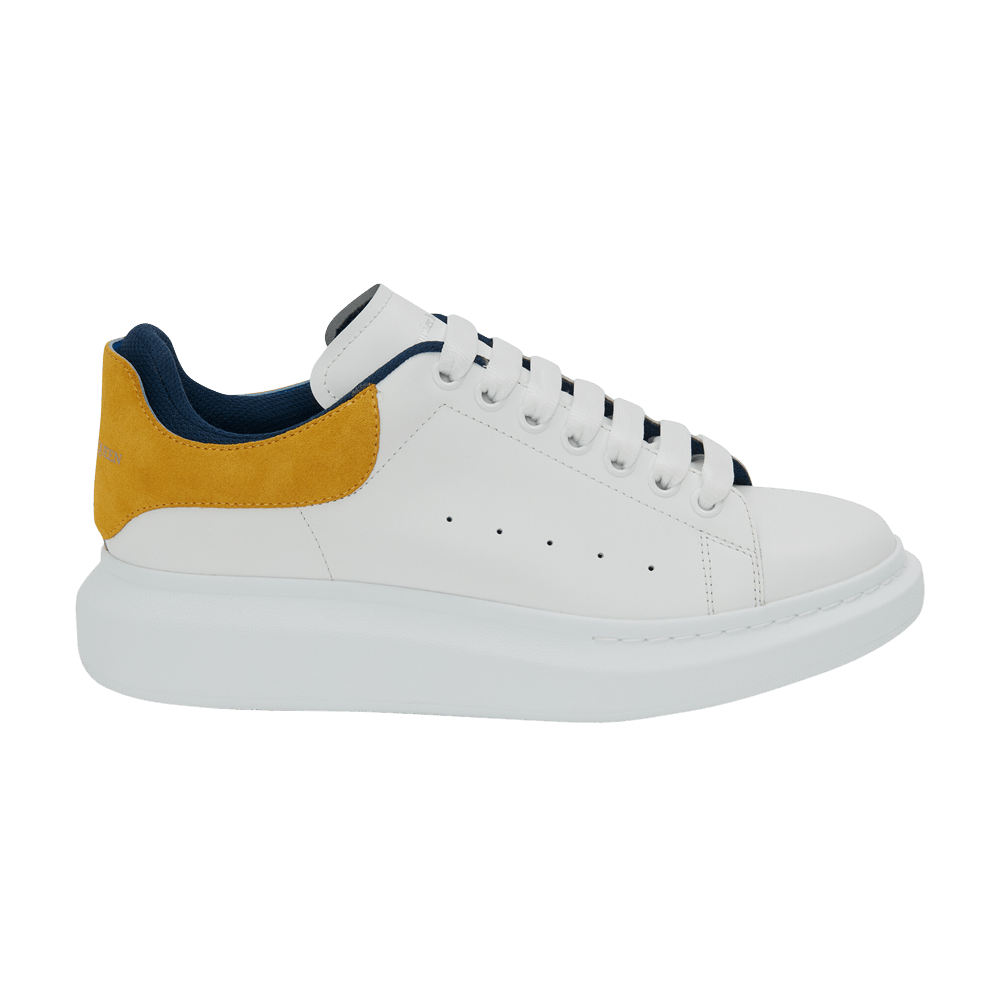 Alexander McQueen Oversized Sneaker 'White Pop Yellow Navy'