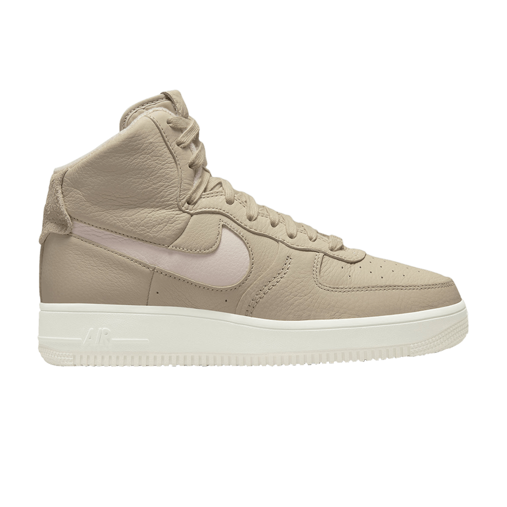 Pre-owned Nike Wmns Air Force 1 High Sculpt 'sanddrift' In Tan