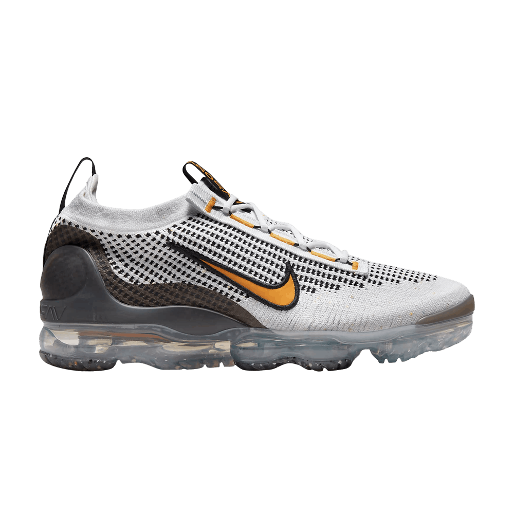Nike Air VaporMax 2021 FK White Black Kumquat