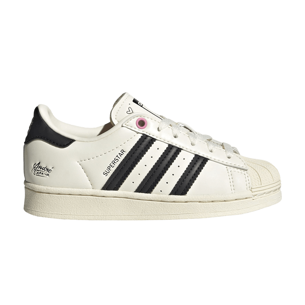 André Saraiva x adidas Superstar Little Kid 'Love Graffiti'