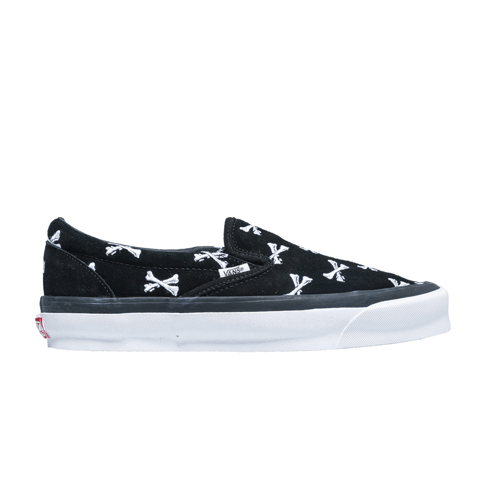 Vans WTAPS x OG Classic Slip-On LX 'Bones - Black'