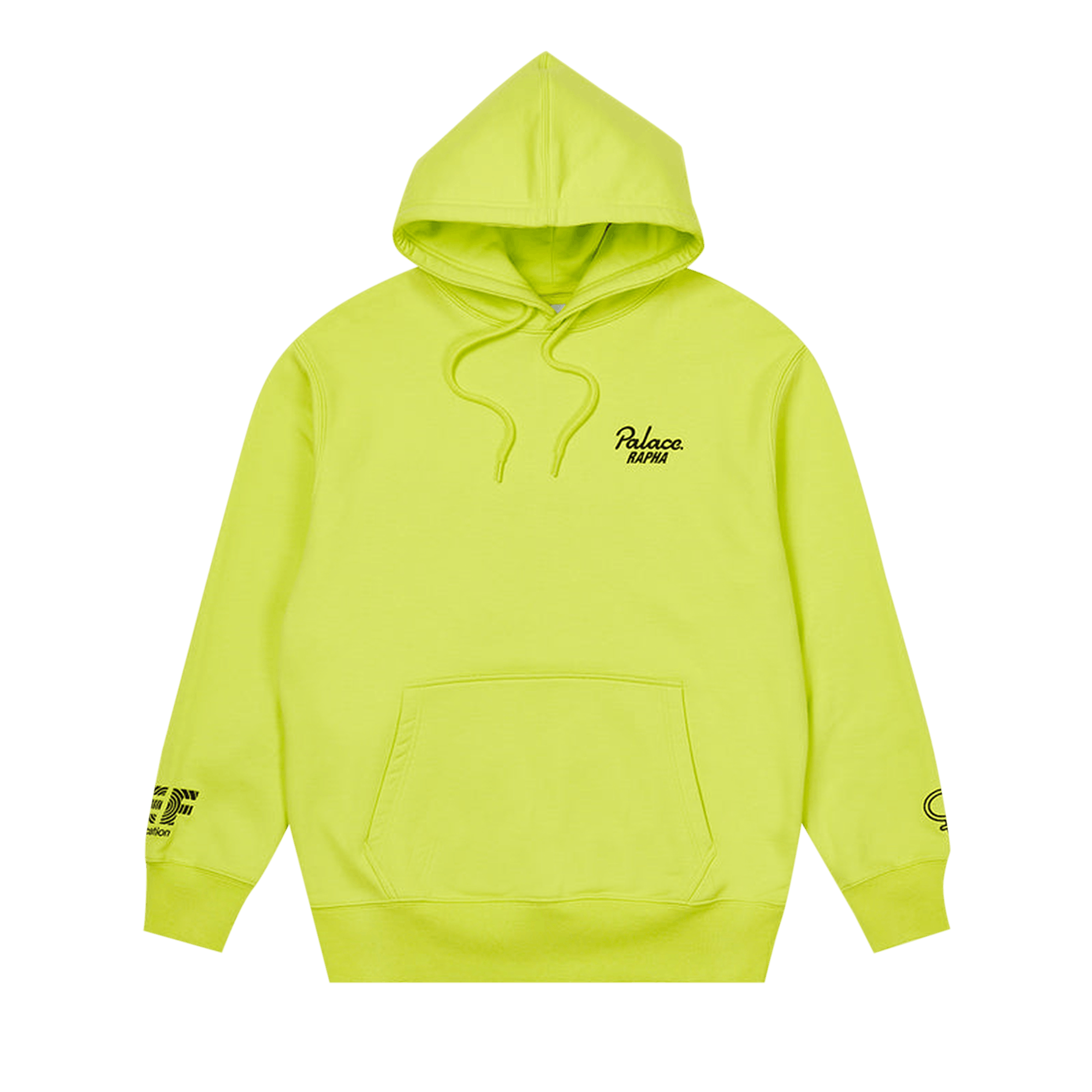 Palace x Rapha EF Education First Hoodie 'Neon Yellow'