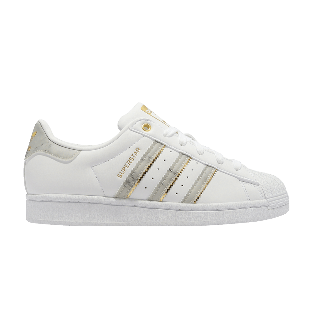 Adidas Wmns Superstar 'White Gold Metallic'