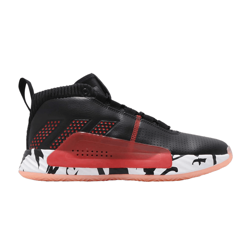 adidas Dame 7 Chinese New Year Size 5M US Adidas Dame 7 LNY Chinese New Year Lunar Red Gold Shoes  main image 4