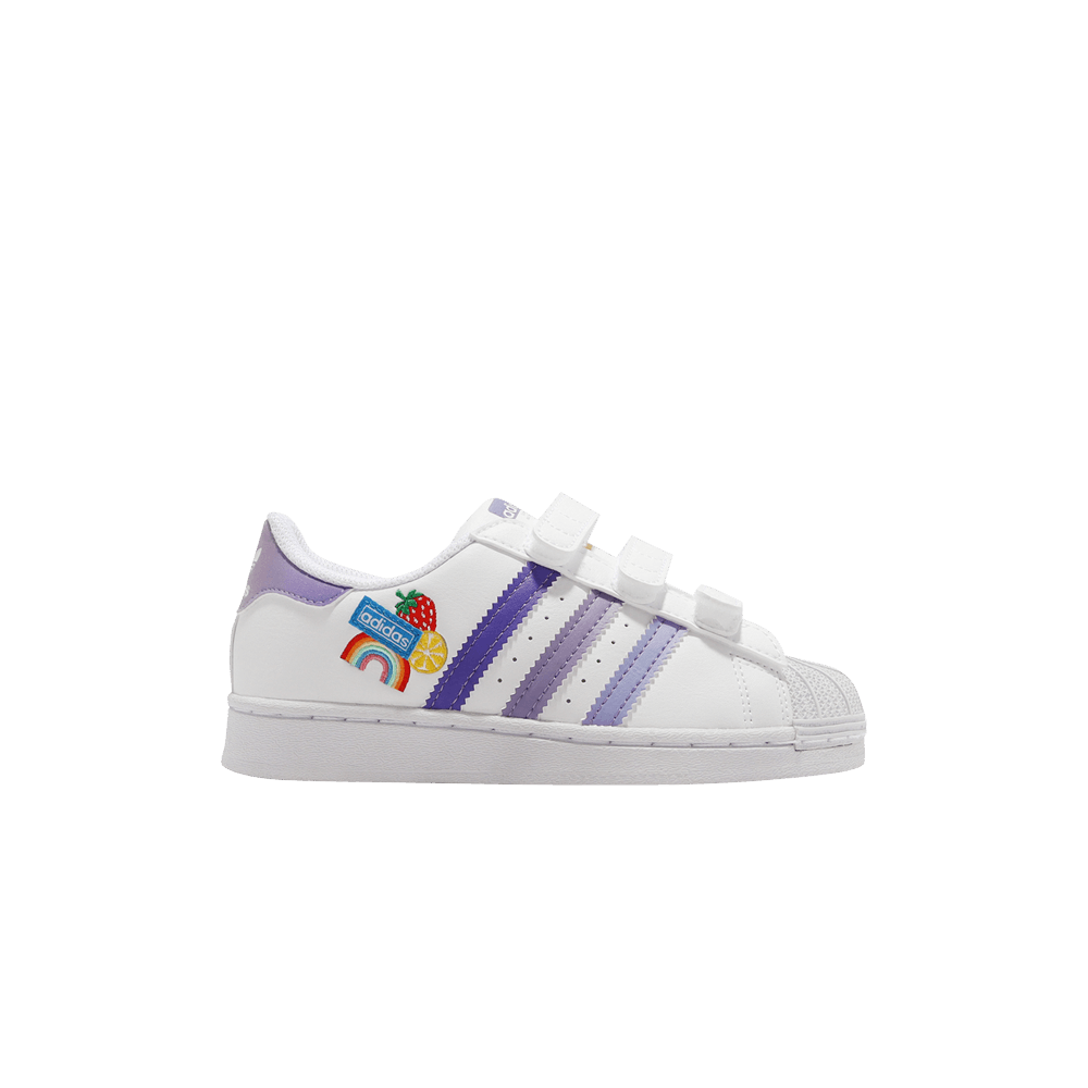 Adidas Superstar CF C 'Fruits & Rainbow Patches'