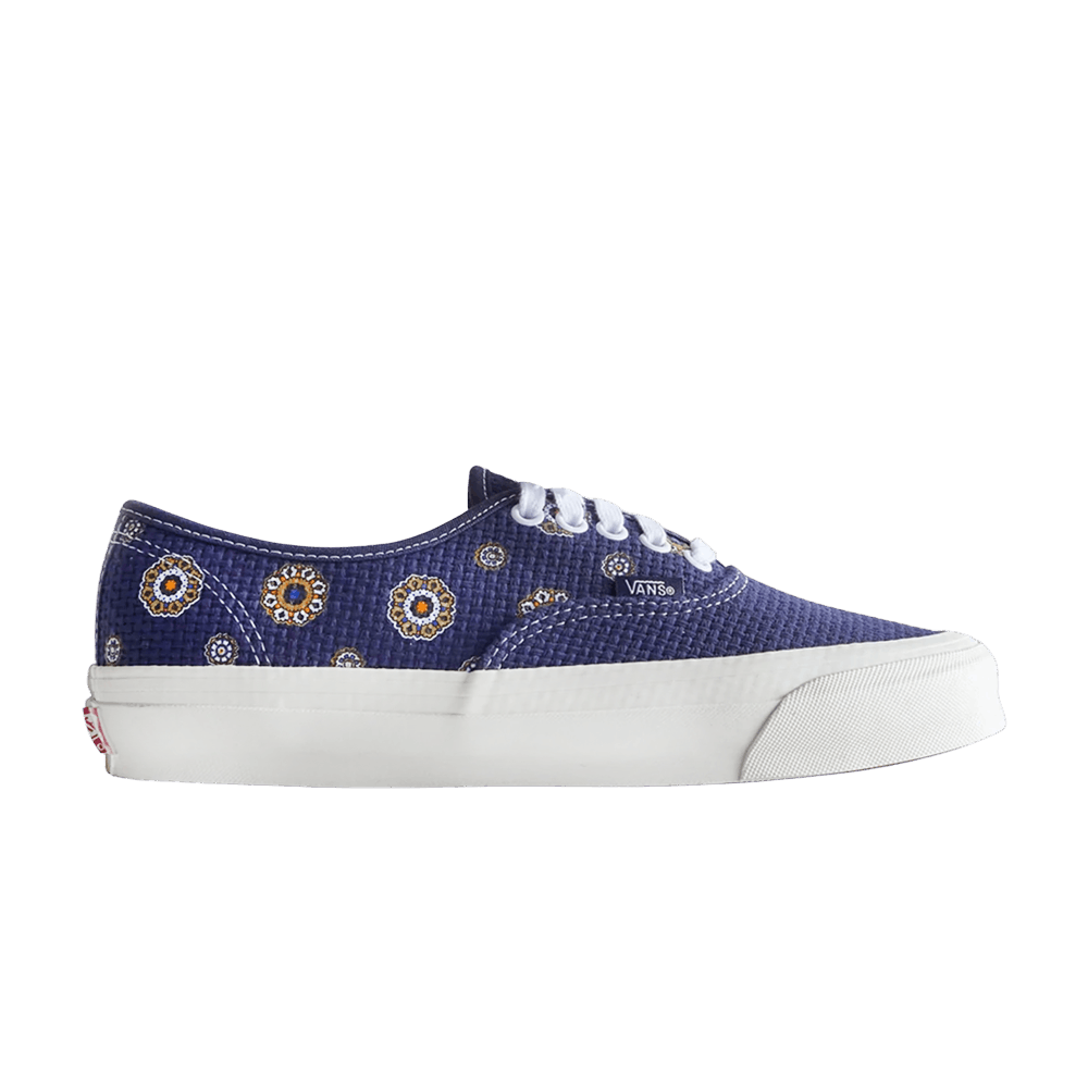 Pre-owned Vans Kith X Og Authentic Lx 'medallion' In Blue