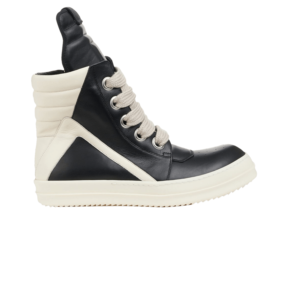 Buy Rick Owens Strobe Geobasket High 'Black Milk' - RU02B2894 LPO 911 | GOAT