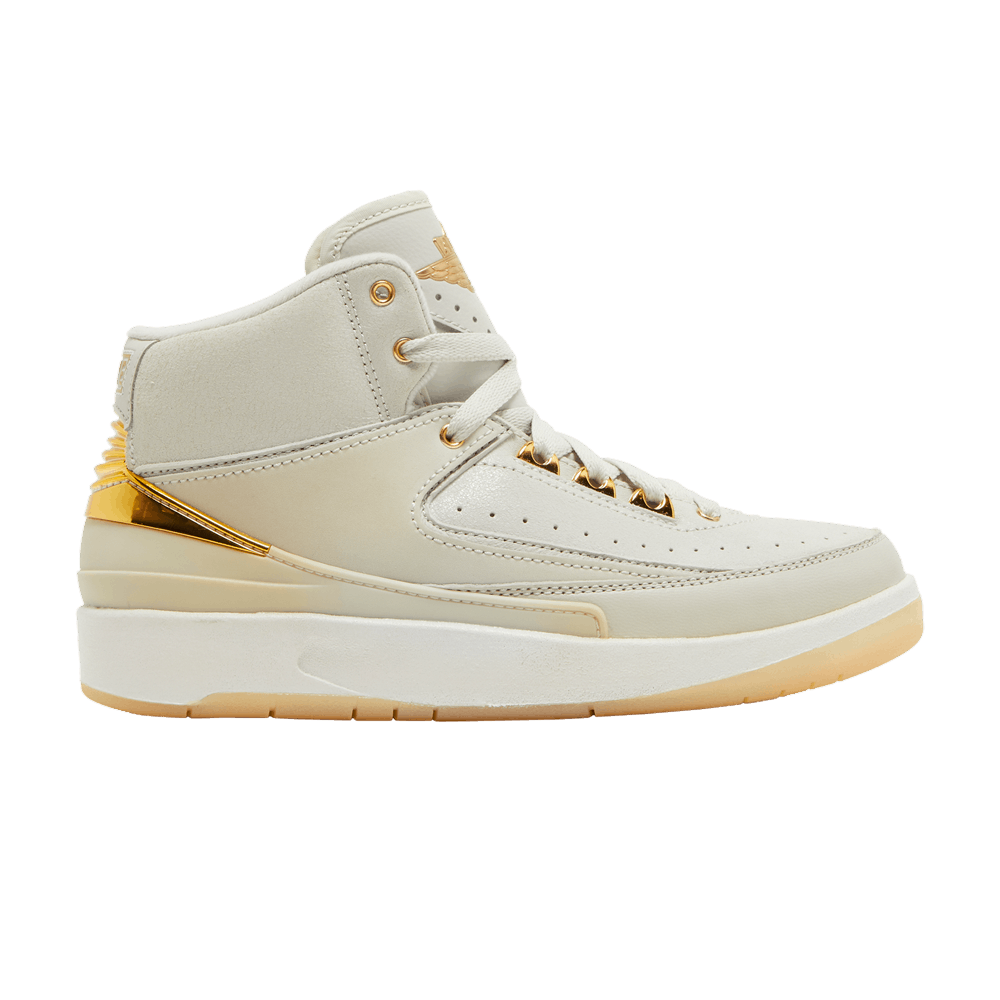 Pre-owned Air Jordan 2 Retro Bg 'quai 54' In Tan