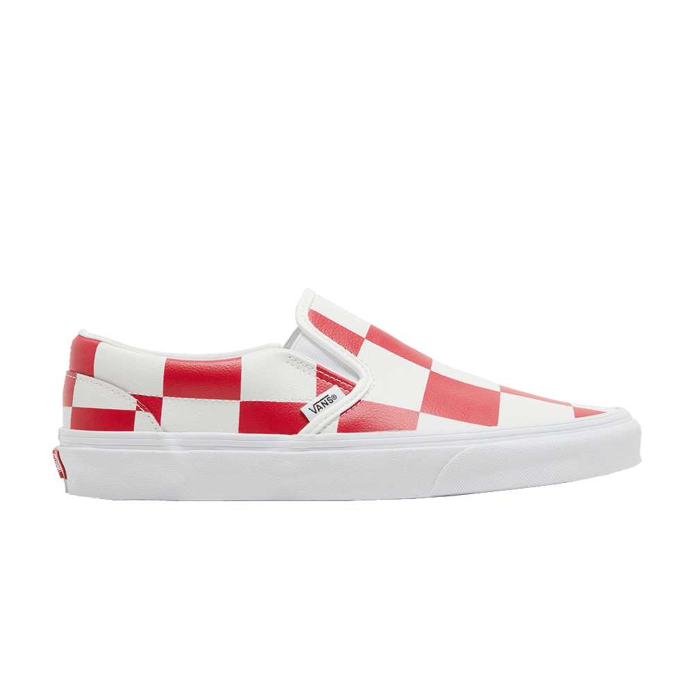 Vans Classic Slip-On 'Leather Check'