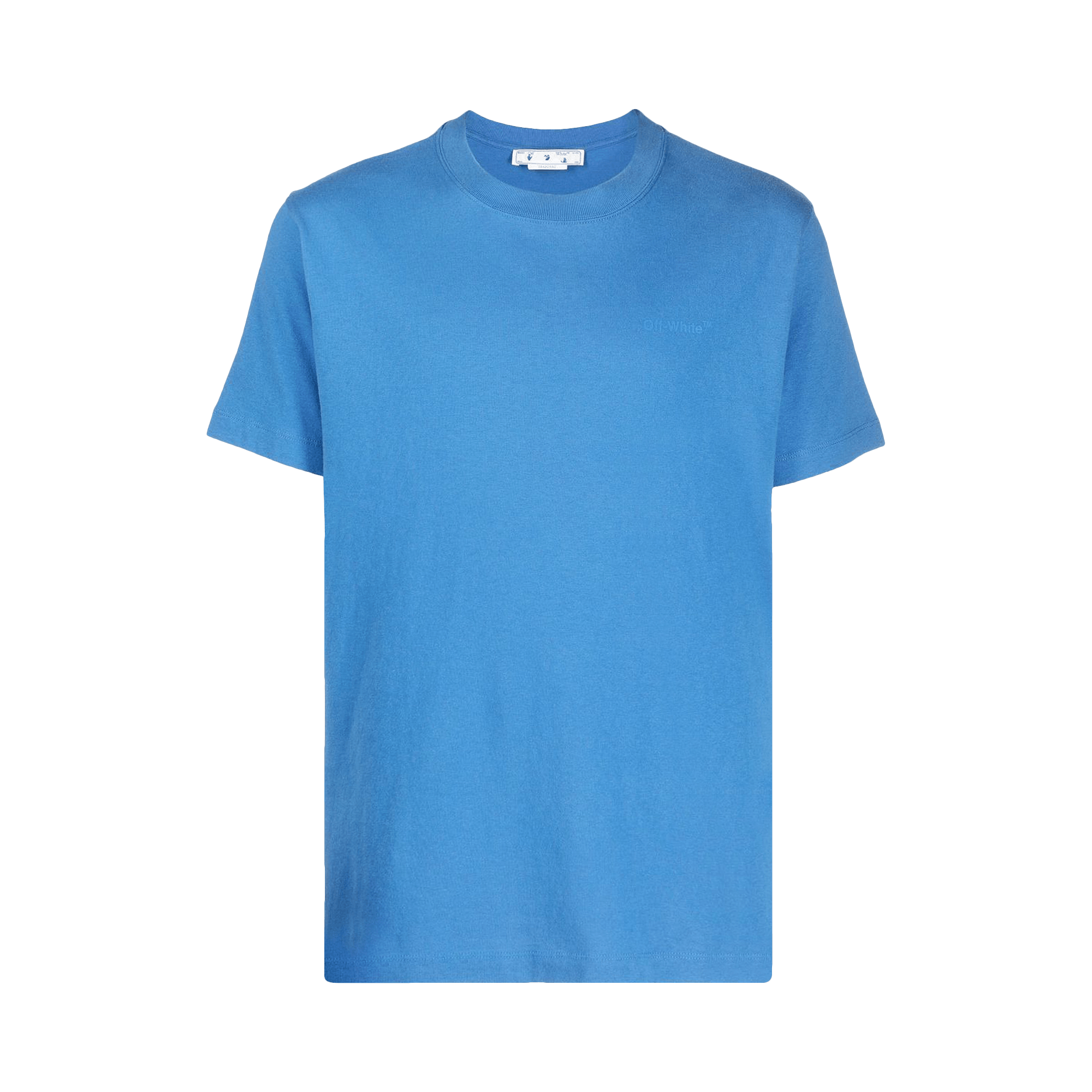 Off-White Diag Tab Slim Short-Sleeve Tee 'Peacock'