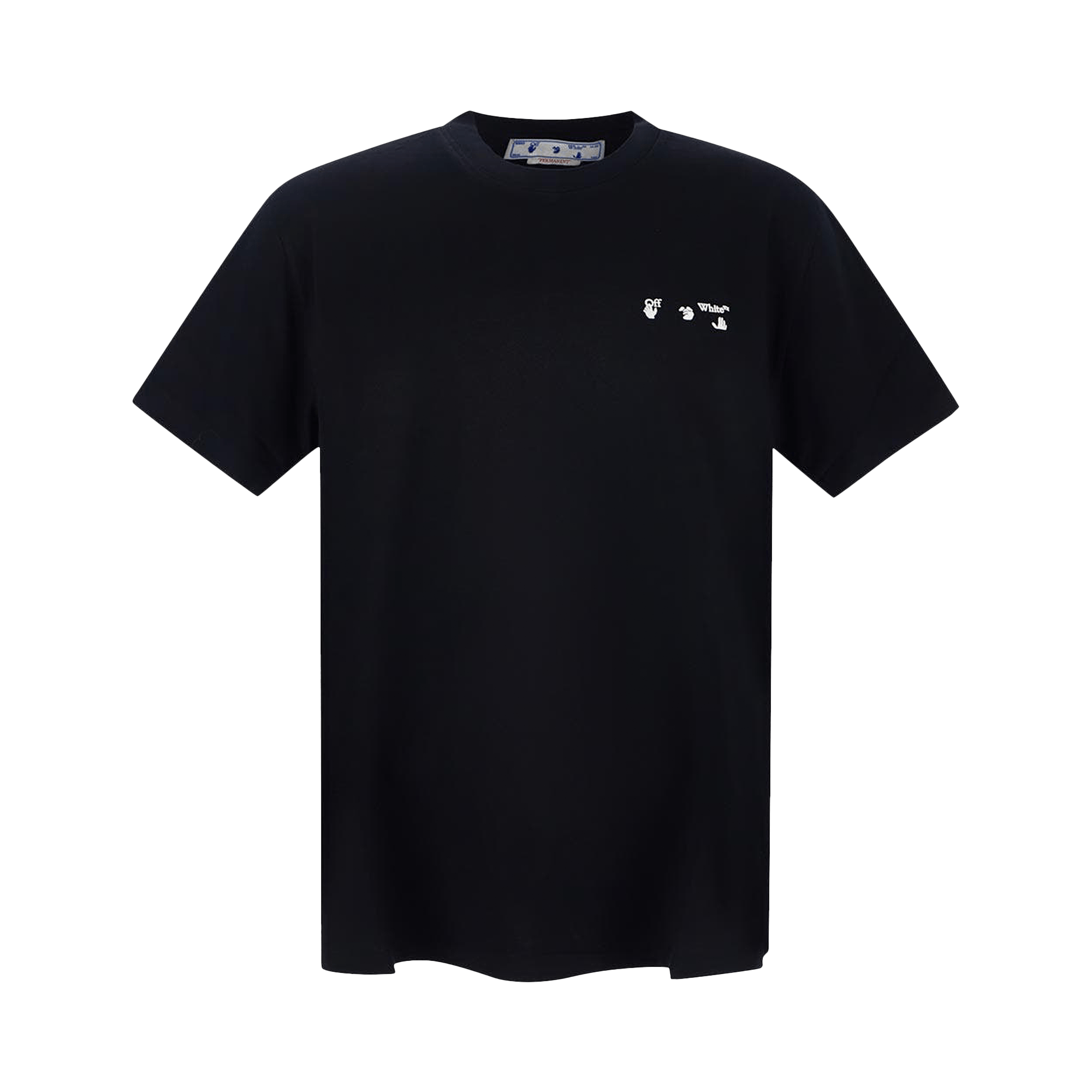 Off-White OW Logo Slim Short-Sleeve Tee 'Black/White'