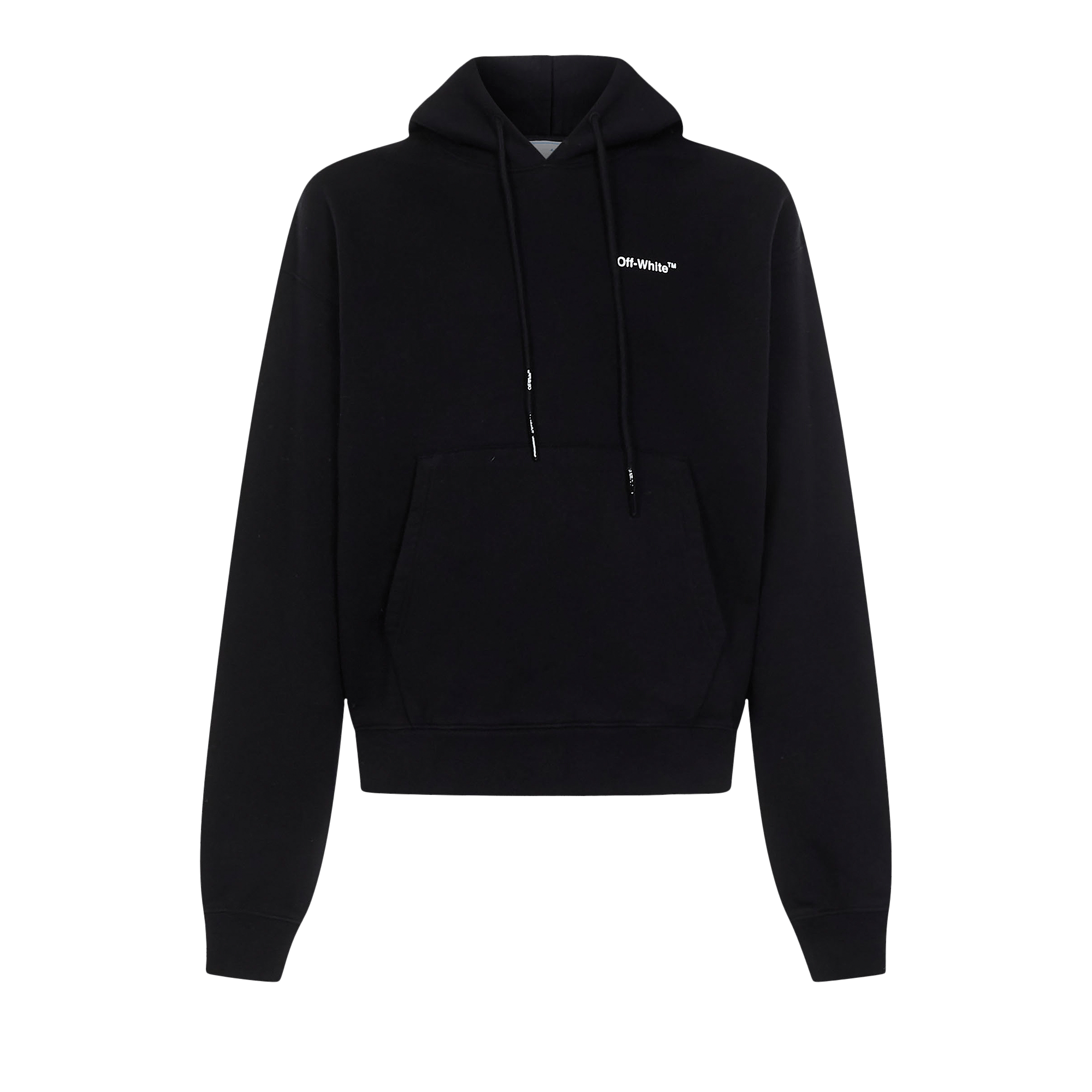 Off-White Caravaggio Crowning Over Hoodie 'Black/White'