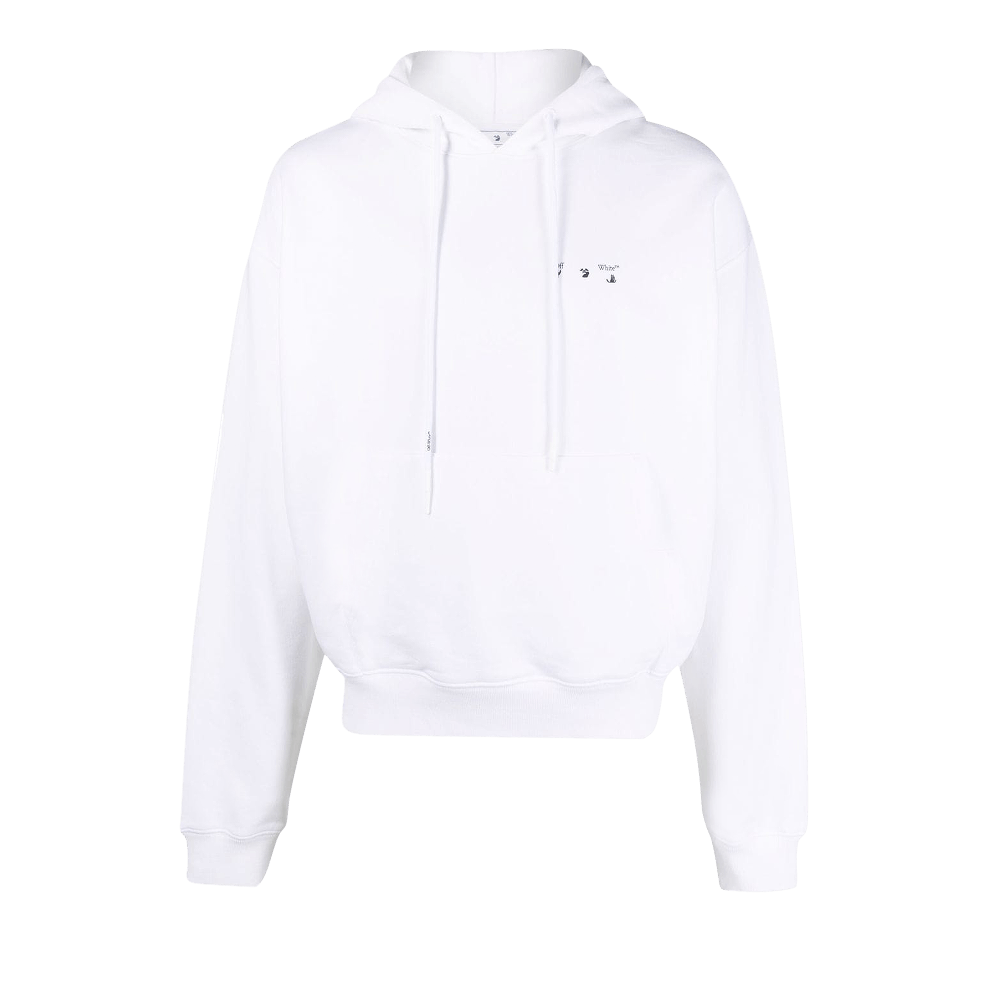 Off-White Caravaggio Paint Over Hoodie 'White/Black'