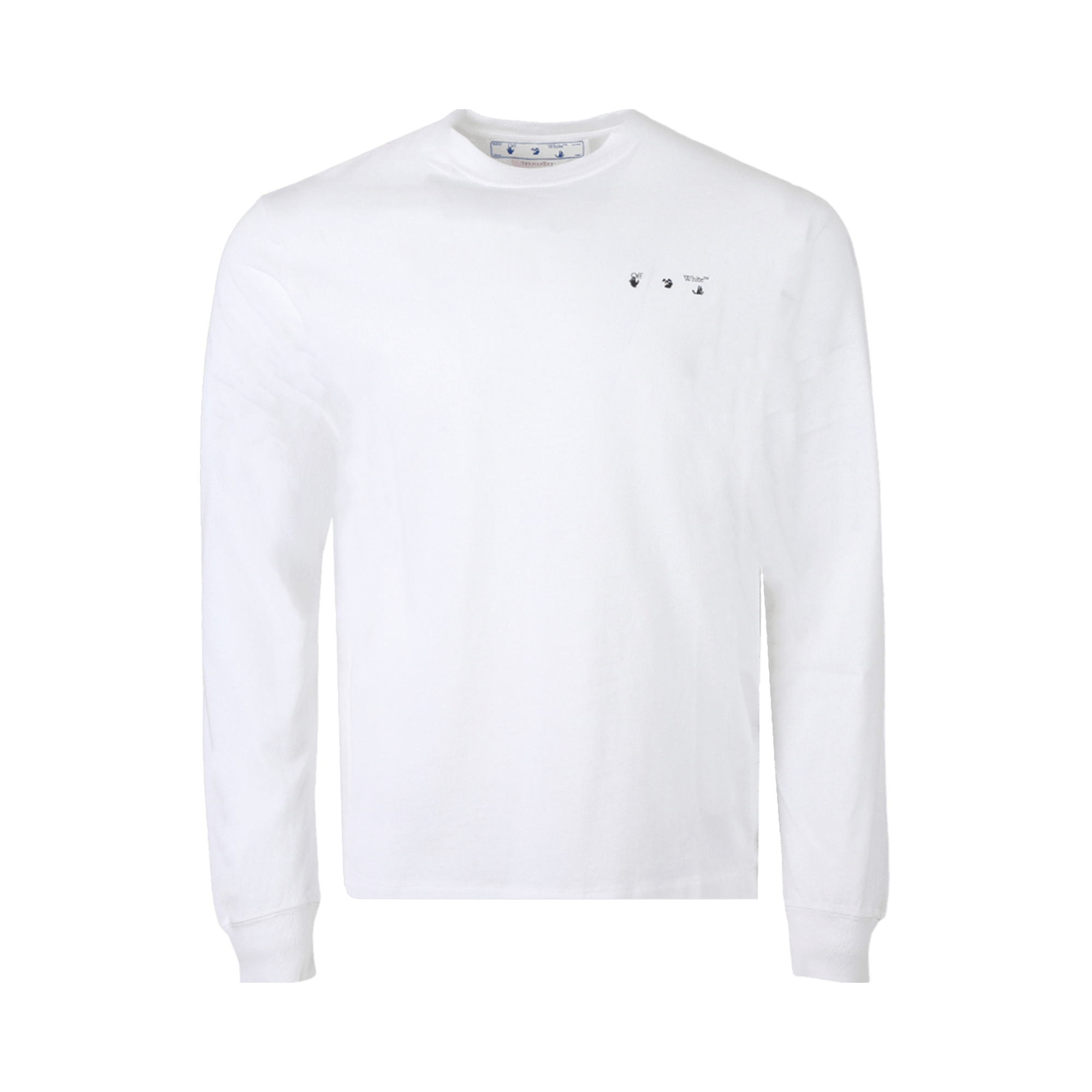 Off-White Caravaggio Paint Skate Long-Sleeve Tee 'White/Black'