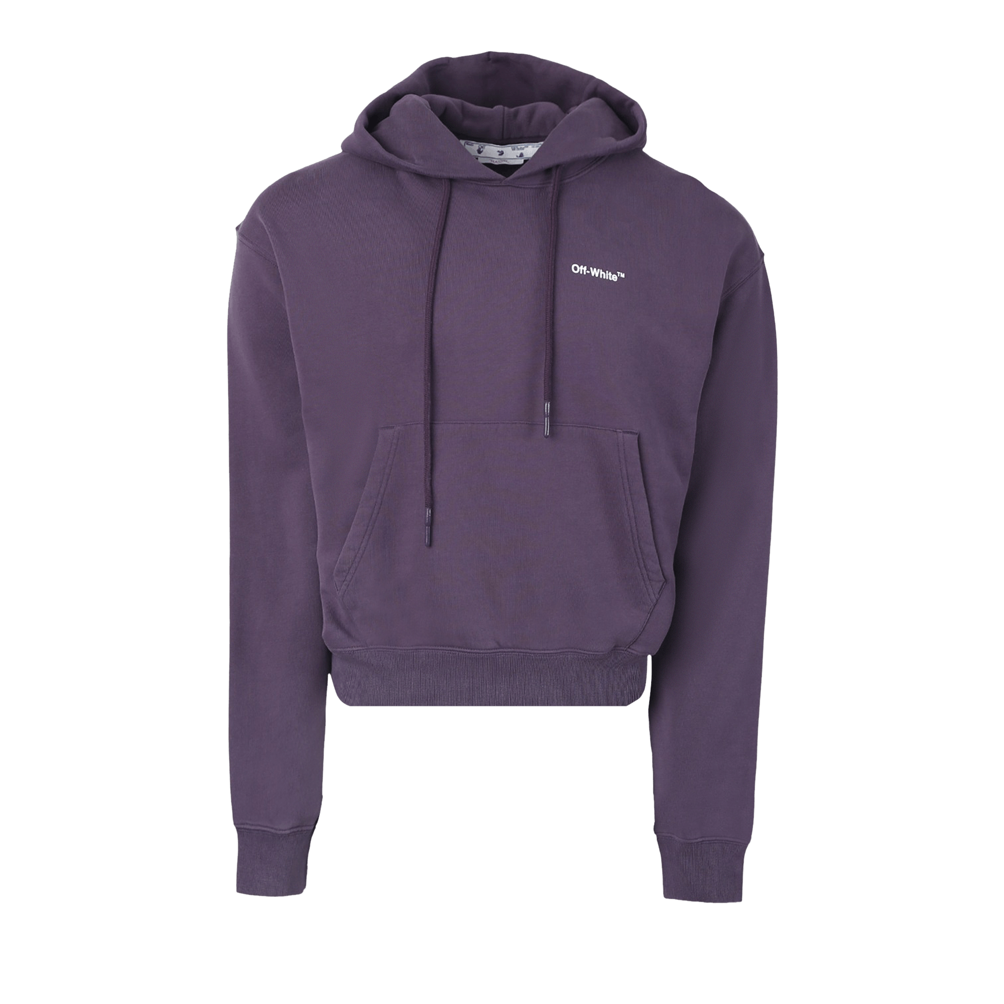 Off-White Caravaggio Crowning Over Hoodie 'Aubergine'
