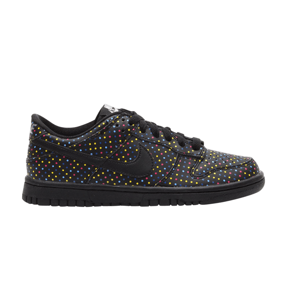 Pre-owned Nike Dunk Low Gs 'polka Dot - Black'