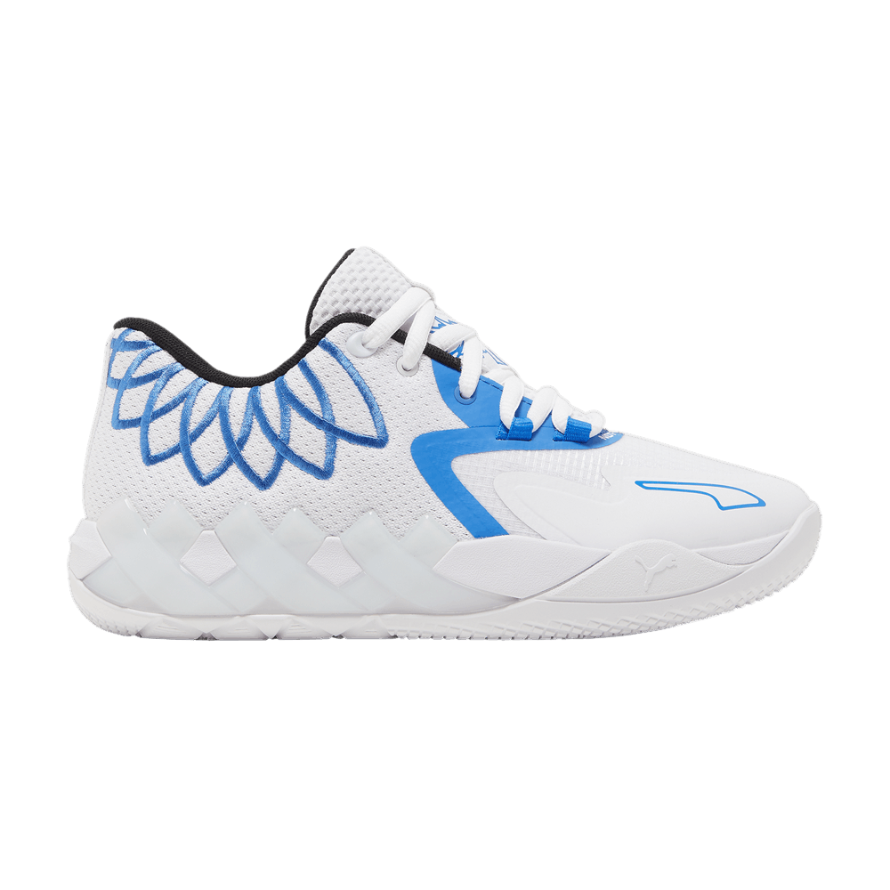 Pre-owned Puma Mb.01 Lo Jr 'team Colors - White Bluemazing'
