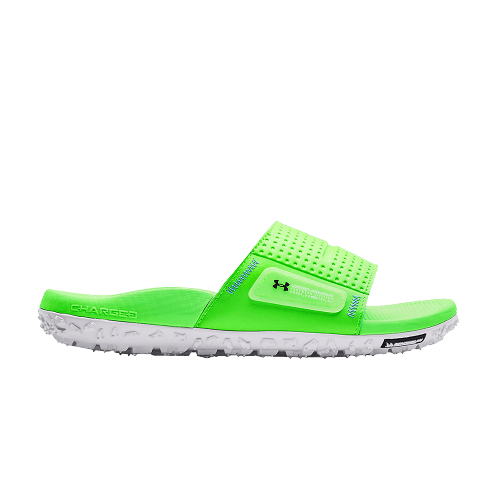 Pre-owned Under Armour Ft Sway Slide 'hyper Green'