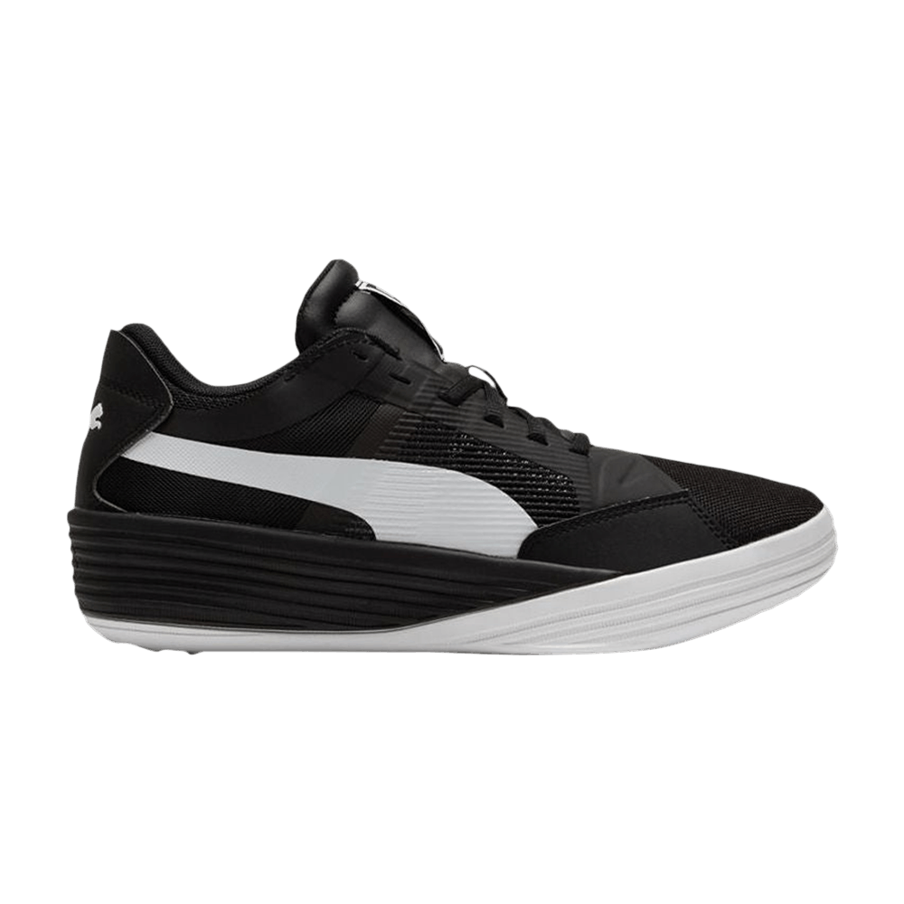 Pre-owned Puma Clyde All-pro Team 'black White'