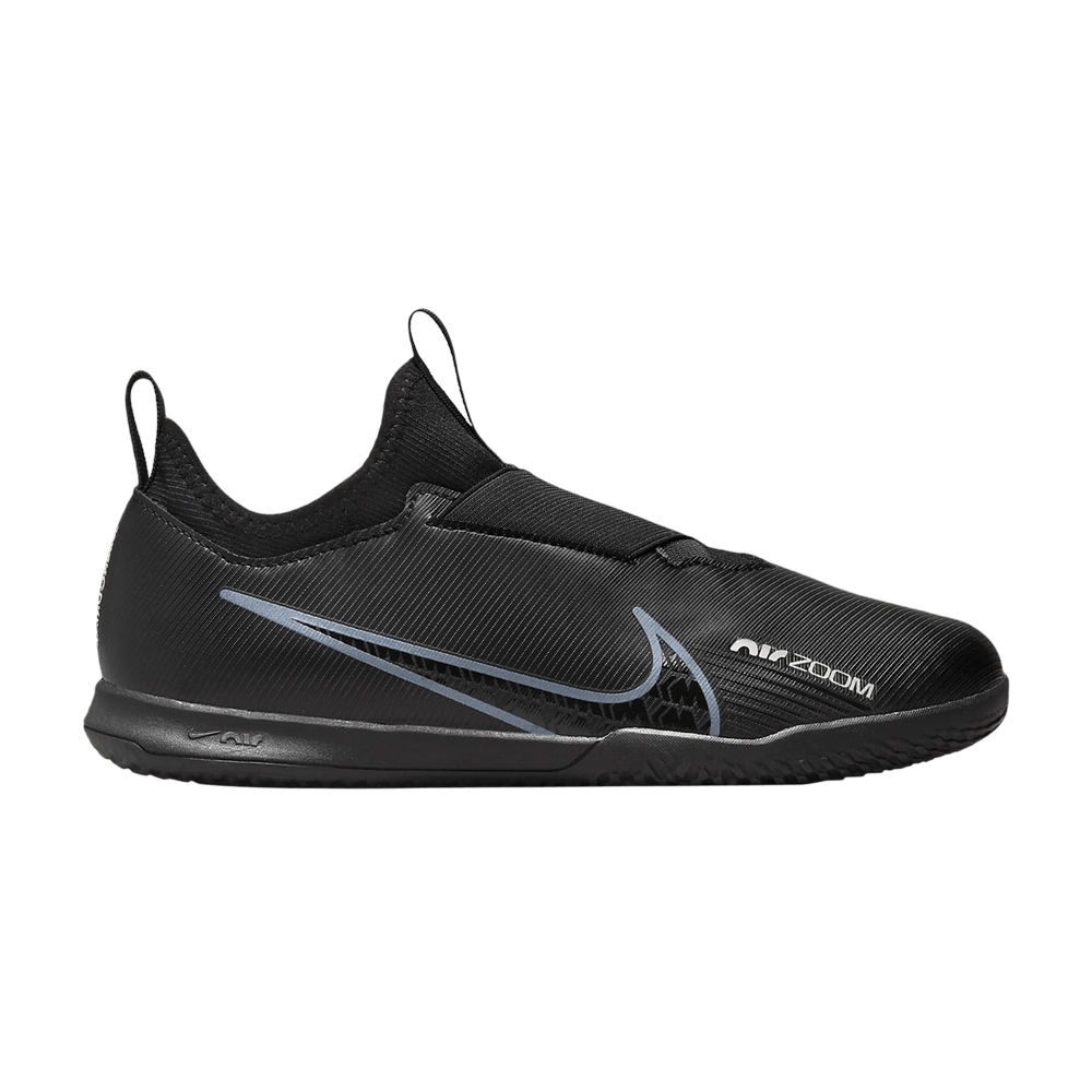 Nike Zoom Mercurial Vapor 15 Academy IC GS 'Black Dark Smoke Grey'