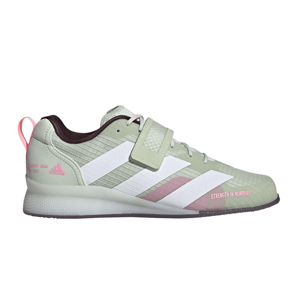 Adipower Weightlifting 3 'Linen Green Beam Pink'