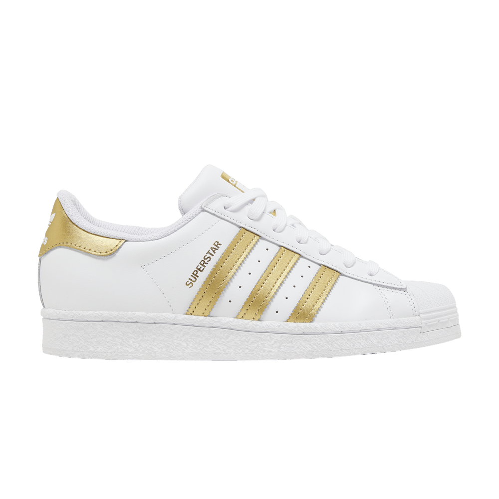 adidas Wmns Superstar 'White Gold Metallic'