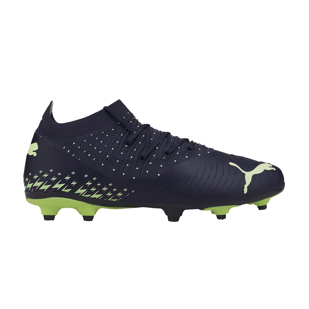 Pre-owned Puma Future 3.4 Fg Ag Jr 'fastest Pack' In Blue